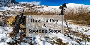 using spotting scope perfectly