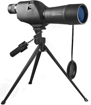 BARSKA 20-60x60 Waterproof Straight Spotting Scope with Tripod