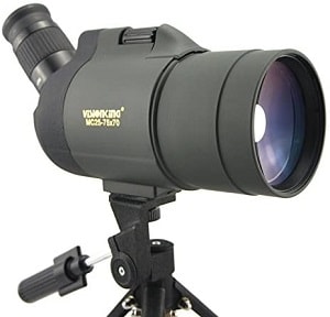 Visionking 25-75x70 Maksutov Spotting Scope 100% Waterproof Bak4 with Tripod